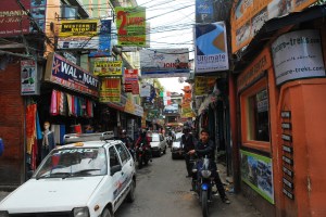 stradă în Kathmandu